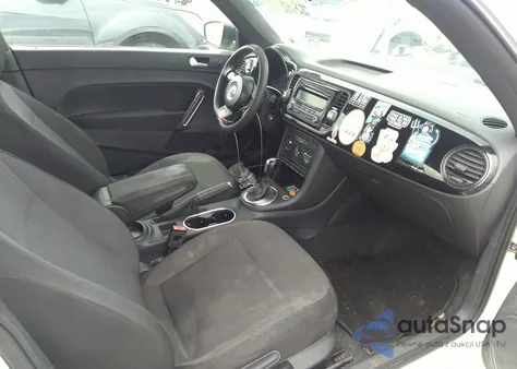 2014 Volkswagen Beetle Coupe 1.8T Entry из США, поврежденный, VIN 3VWF17AT7EM656982